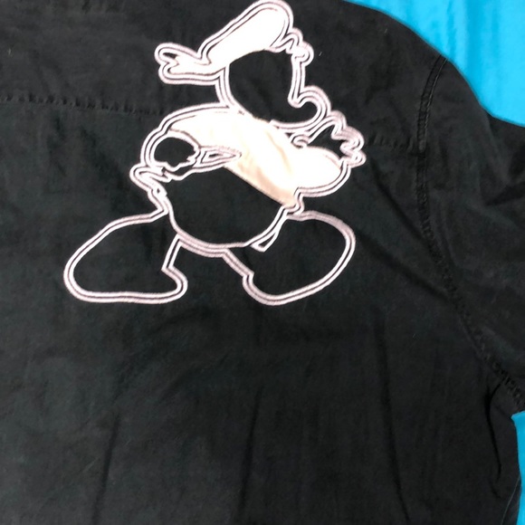 Iceberg short sleeve Daffy Duck button up - Picture 3 of 4